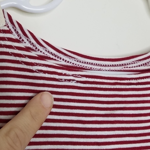 Pippa & Julie Stripe Ruffle Hem Shirt 2T - Picture 3 of 4